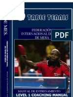 Libro Manual ITTF para Entrenadores Nivel 1 (Tenis de Mesa)