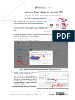AF5.2 Contactos - Importar Um Lista CSV