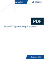 SmartPTT System Requirements 9.8