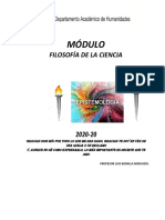 Modulo de Filosofía de La Ciencia