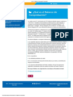 ¿Qué Es El Balance de Comprobación - Renta 2019