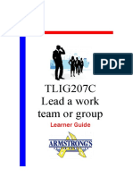 27806213-TLIG207C-Lead-a-Work-Team-or-Group-Learner-Guide
