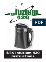 STX Infuzium 420 Instructions