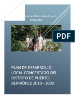 PDCL Puerto Bermudez 2018.2030
