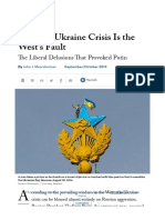 Why The Ukraine Crisis Is The West's Fault PDF