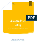 Analisis de Lso Videos PDF