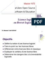 Ch03- Licences Logiciel Libre