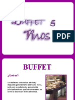 Buffet y Vinos