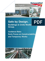Safe by Design Early Focus On Constructability and Temporary Works Guidance V3 15.5.19 PDF