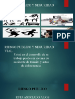 RIESGO PUBLICO Y SEGURIDAD VIAL - PPTX Capacitacion