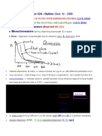 Chem 524 - Outline (Sect. 6) - 2009: For A HTML Version of This Set of Notes With Linked Figures