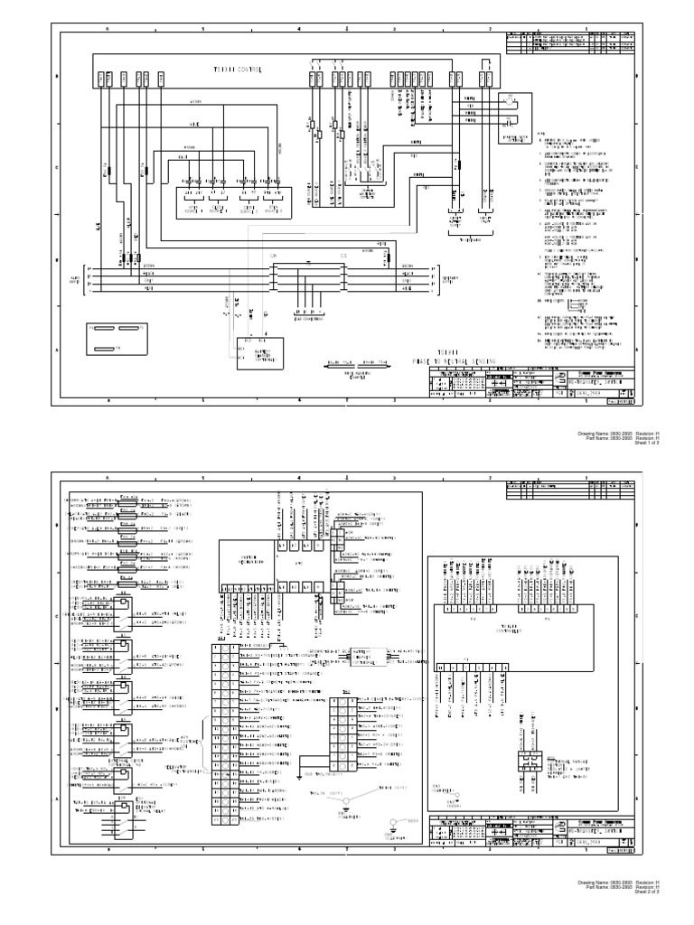 Wiring Diagram 0630-2993 Revision H | PDF