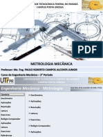 Aula 05 - Metrologia Mecanica