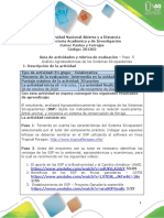 Guia de Actividades y Rúbrica de Evaluación - Paso 5 - Análisis Agrozootécnicas de Los Sistemas Silvopastoriles