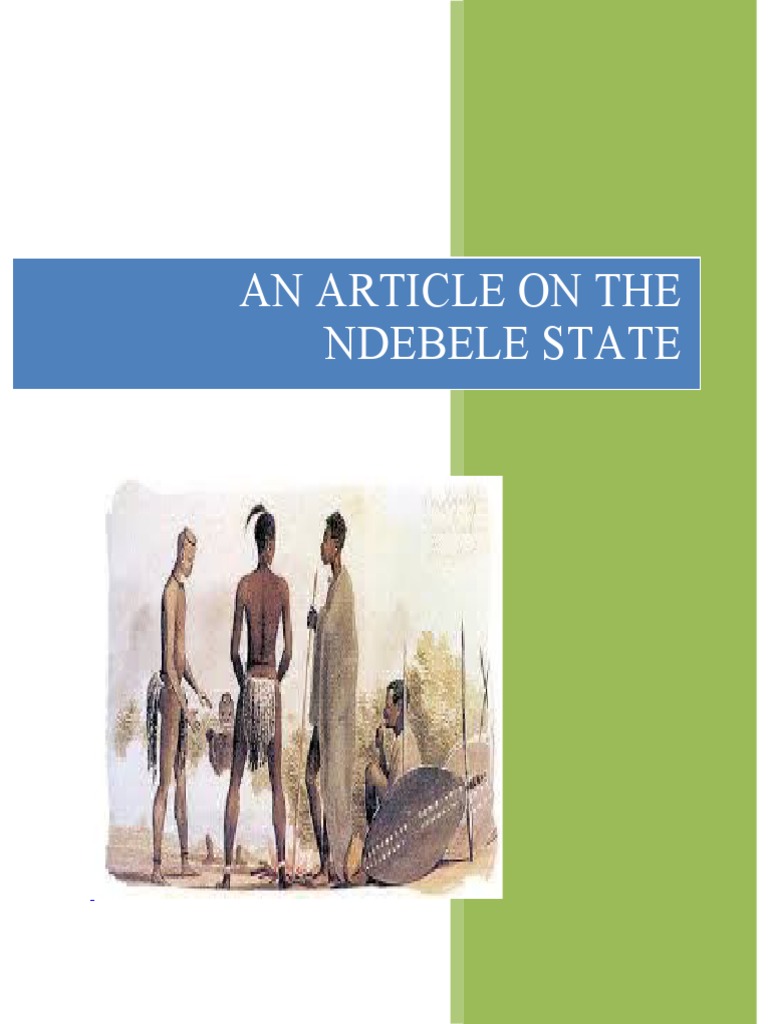 The Ndebele State | PDF | Armed Conflict | Weaponry