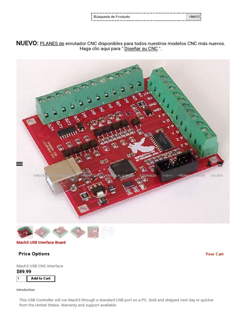 BuildYourCNC - Mach3 Interface Board PDF | PDF Power Supply |