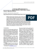 The Decision Support System (DSS) Application To Determination of Diabetes Mellitus Patient Menu Using A Genetic Algorithm Method