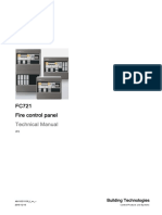 FC721 Fire Control Panel: Technical Manual