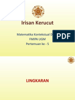 PERTEMUAN KE-5-Irisan - Kerucut