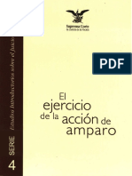 El Ejercicio de La Acción de Amparo PDF