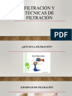 Filtración y Técnicas de Filtración y Circuito Hidraulico