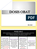 Dosis Obat