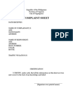 Complaint sheet.docx