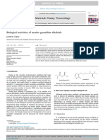 Biological Activities of Marine Guanidine Alkaloids