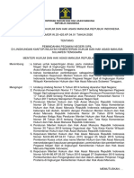 SK Pemindahan PNS Di Lingkungan Kanwil Sulawesi Tenggara 20 Mei 2020