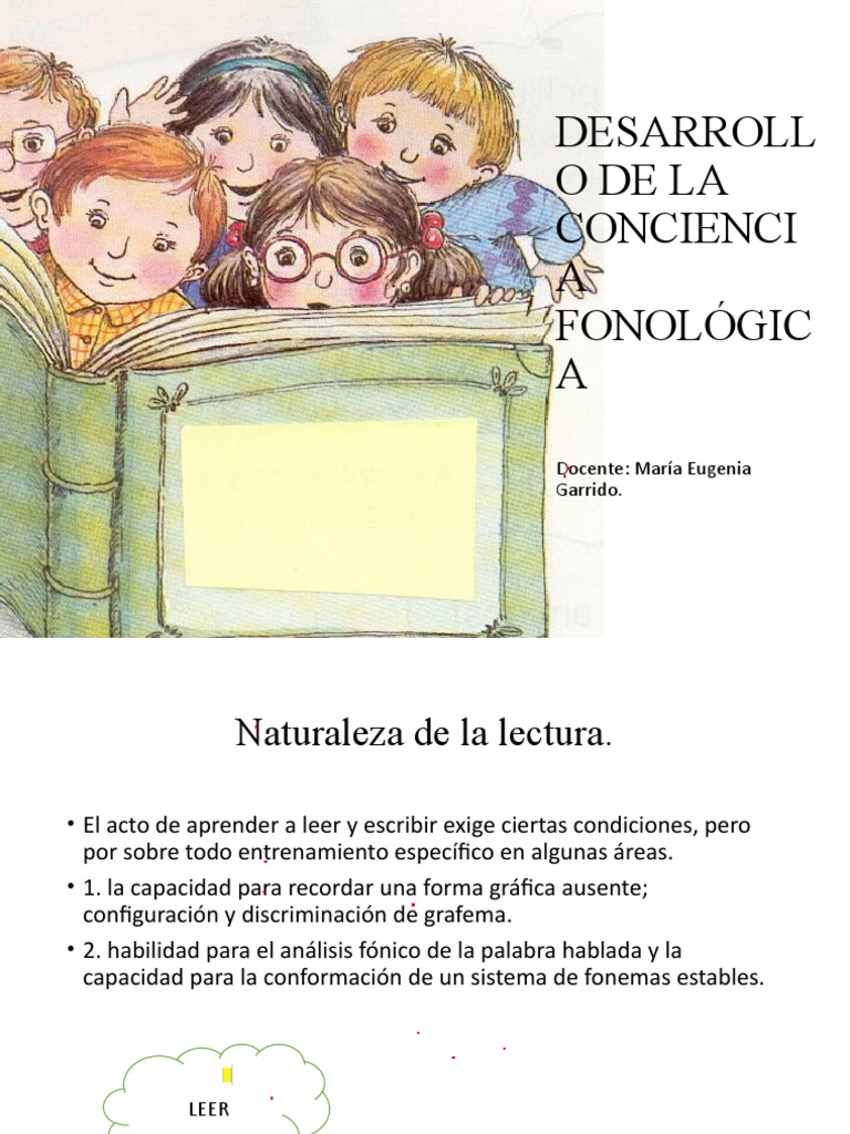 Actividades de Conciencia Fonológica | PDF | Fonología | Palabra