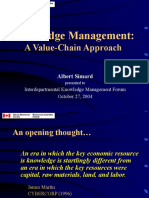 Knowledge Management:: A Value-Chain Approach