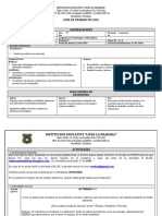 GUIA #2 DE TRABAJO EN CASA - Grado 6 - Institución Educativa Liceo La Pradera