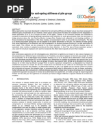 Numerical Study For Soil-Spring Stiffness of Pile Group