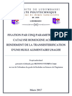 Transesterificationdunehuilealimentaireusagee PDF