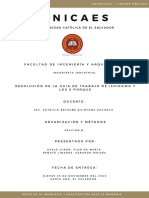 Ayala Girón y Peñate Linares, Entrega de Los 5 Porque, Ishikawa Corregido Con Sus Conclusiones.