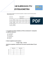 CLASE 15 GUIA DE EJERCICIOS PTU DE EST. y DISOLUCIONES