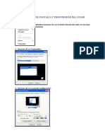 Resolucion de Pantalla y Profundidad Del Color