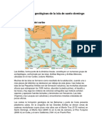 Formaciones geológicas de Santo Domingo