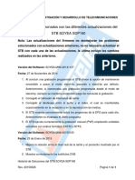 SOYEA SDP160 Firmware History PDF