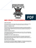 Midi Drum Programming Guide: Check Velocities