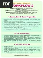 Workflow 2: 1. Drums, Bass & Chord Progression