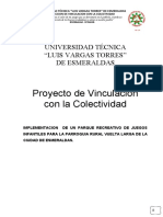 1 Proyecto de Implementacion Parque de Recracion