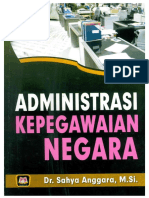 Buku Administrasi Kepegawaian Negara PDF