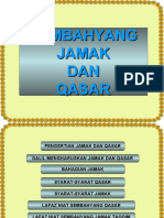 SEMBAHYANG JAMAK Dan QASAR