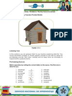 Learning Activity 1 Evidence: The Tiny House Movement Student's Name: Leidy Azucena Poveda Montes