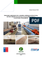 Propiedades Pino Oregon - INFOR PDF