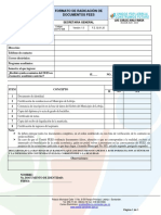 Formulario Radicacion de Requisitos Fess