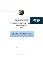 SK Ampangan: Learn A Word A Day