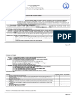 Colegio de Sebastian: Course Information