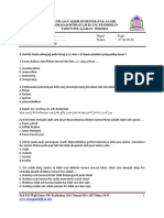 SOAL PAS FIQIH KELAS 4 MI Semester 1 PDF